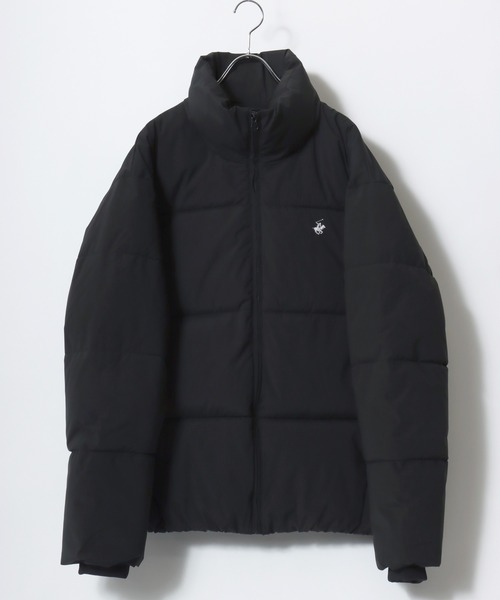 BEVERLY HILLS POLO CLUB（ビバリーヒルズポロクラブ）の「2025AW BEVERLY HILLS POLO CLUB/ビバリーヒルズポロクラブ 撥水 防風  オーバーサイズ パディング中綿 ファイバーダウン スタンドジャケット レディース メンズ（ダウンジャケット/コート・メンズ・チャコール/オフホワイト/ブラック/ブラック系その他/ベージュ/ホワイト系その他・M/L/LL）」の7枚目の写真