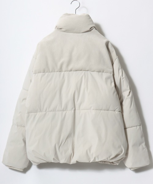 BEVERLY HILLS POLO CLUB（ビバリーヒルズポロクラブ）の「2025AW BEVERLY HILLS POLO CLUB/ビバリーヒルズポロクラブ 撥水 防風  オーバーサイズ パディング中綿 ファイバーダウン スタンドジャケット レディース メンズ（ダウンジャケット/コート・メンズ・チャコール/オフホワイト/ブラック/ブラック系その他/ベージュ/ホワイト系その他・M/L/LL）」の12枚目の写真