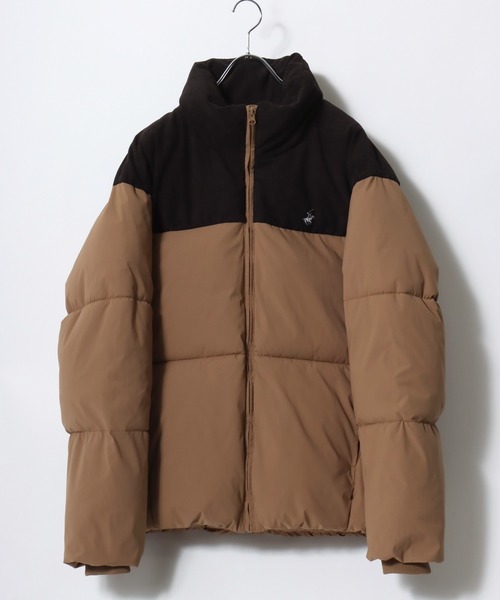 BEVERLY HILLS POLO CLUB（ビバリーヒルズポロクラブ）の「2025AW BEVERLY HILLS POLO CLUB/ビバリーヒルズポロクラブ 撥水 防風  オーバーサイズ パディング中綿 ファイバーダウン スタンドジャケット レディース メンズ（ダウンジャケット/コート・メンズ・チャコール/オフホワイト/ブラック/ブラック系その他/ベージュ/ホワイト系その他・M/L/LL）」の15枚目の写真