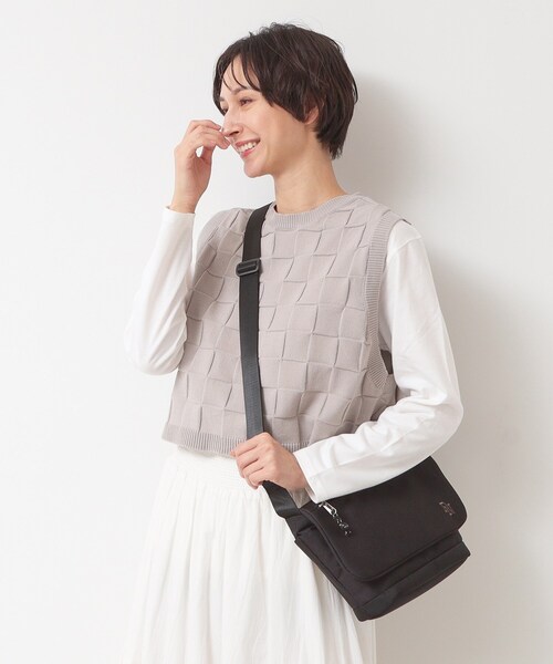 Dessin（デッサン）の「◆保冷ミニメッセンジャーショルダーバッグ（ショルダーバッグ・レディース・ブラック・00）」の2枚目の写真