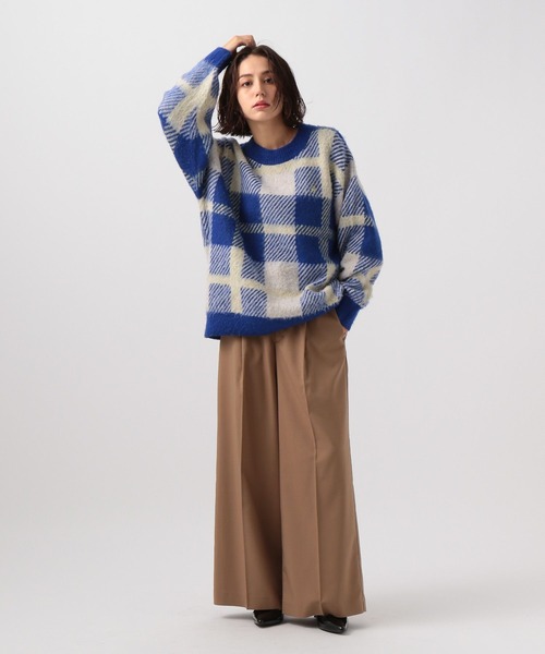 BEVERLY HILLS POLO CLUB（ビバリーヒルズポロクラブ）の「【BEVERLY HILLS POLO CLUB(ビバリーヒルズポロクラブ)】別注ニット（ニット/セーター・レディース・ベージュ/ブルー/グリーン・FREE）」の15枚目の写真