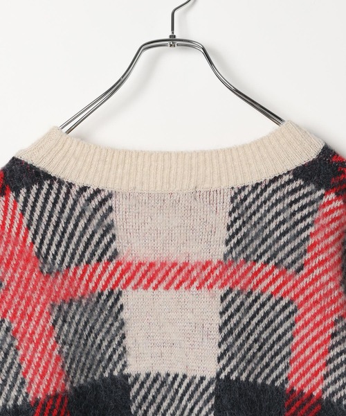 BEVERLY HILLS POLO CLUB（ビバリーヒルズポロクラブ）の「【BEVERLY HILLS POLO CLUB(ビバリーヒルズポロクラブ)】別注ニット（ニット/セーター・レディース・ベージュ/ブルー/グリーン・FREE）」の5枚目の写真