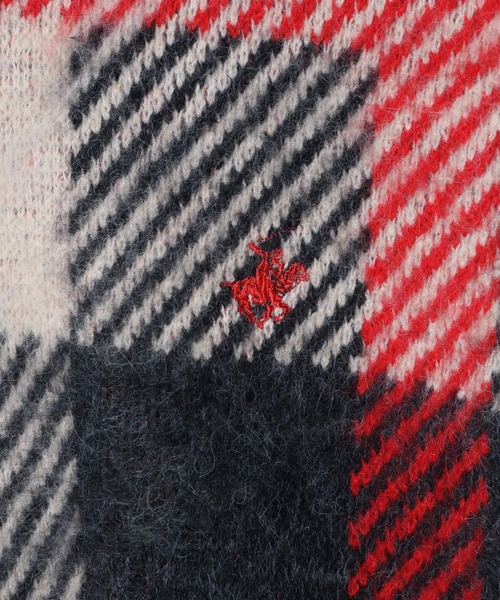 BEVERLY HILLS POLO CLUB（ビバリーヒルズポロクラブ）の「【BEVERLY HILLS POLO CLUB(ビバリーヒルズポロクラブ)】別注ニット（ニット/セーター・レディース・ベージュ/ブルー/グリーン・FREE）」の4枚目の写真