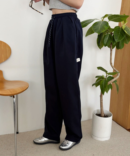 セール】ナイロン風 ユーティリティ シャカシャカ パンツ