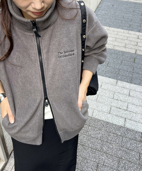 JOURNAL STANDARD（ジャーナルスタンダード）の「フリースダブルジップ