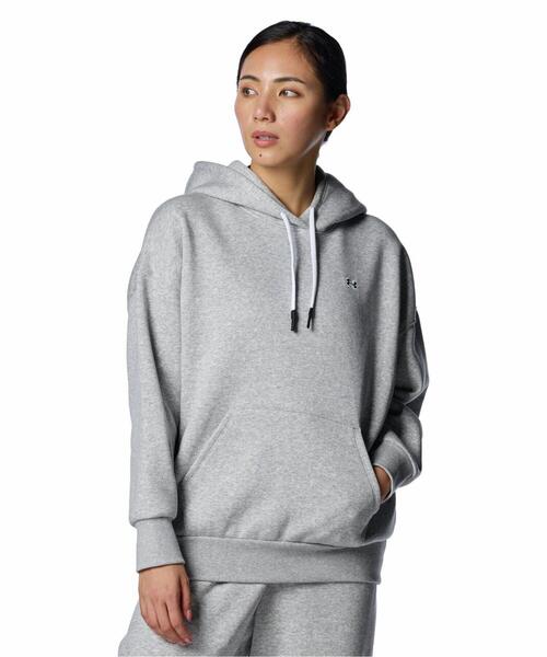 【セール】UAエッセンシャル フリース プルオーバー フーディー（トレーニング/レディース）（スウェット）｜UNDER ARMOUR（アンダーアーマー）