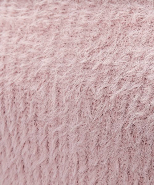 clear（クリア）の「2wayワンショル&ボートネックフェザーニット [女性らしいシルエット]（ニット/セーター・レディース・ピンク系その他/ブラック/アイボリー/レッド/チャコールグレー・F）」の13枚目の写真