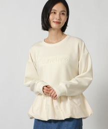 LAKOLE | 布帛切替ペプラムプルオーバー / 149367(スウェット)