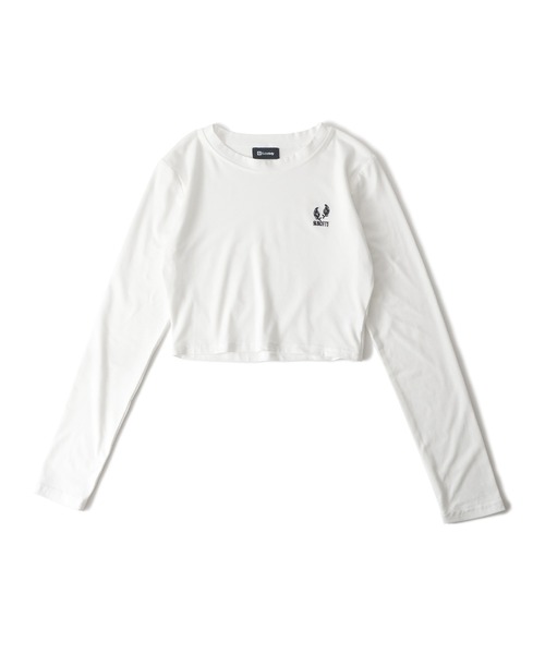 Subciety(サブサエティ)の「Orb L/S TEE【WOMEN】(Tシャツ/カットソー・レディース・グレー/ブラック/ホワイト・FREE)」の4枚目の写真