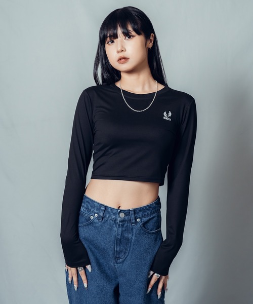 Subciety(サブサエティ)の「Orb L/S TEE【WOMEN】(Tシャツ/カットソー・レディース・グレー/ブラック/ホワイト・FREE)」の8枚目の写真