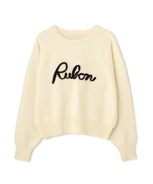 PROPORTION BODY DRESSING(プロポーションボディドレッシング)の「ロゴコード刺繍ニット / 1214270115(ニット/セーター・レディース・ブルー/ブラック/ホワイト系その他・FREE)」の18枚目の写真