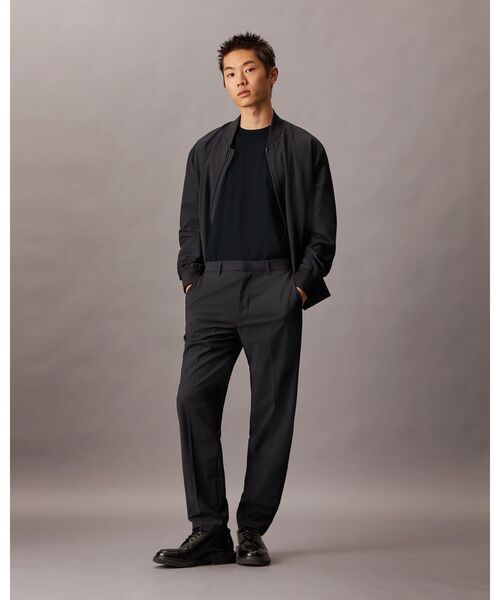 Calvin Klein（カルバン・クライン）の「Tシャツ - [Cha Eun-woo / チャ・ウヌ着用商品]クルーネックショートスリーブTシャツ（Tシャツ/カットソー・メンズ・レッド系その他/ブラック系/グレイッシュベージュ/アイボリー/ブラック・M/L/S/XS/XL）」の13枚目の写真