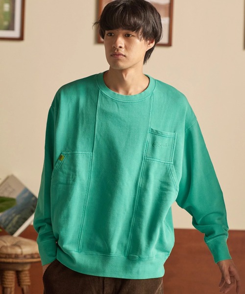 【セール】COBMASTER/コブマスター 裏毛 ピグメント染め ラゲッジスウェット（スウェット）｜go slow caravan（ゴースローキャラバン）