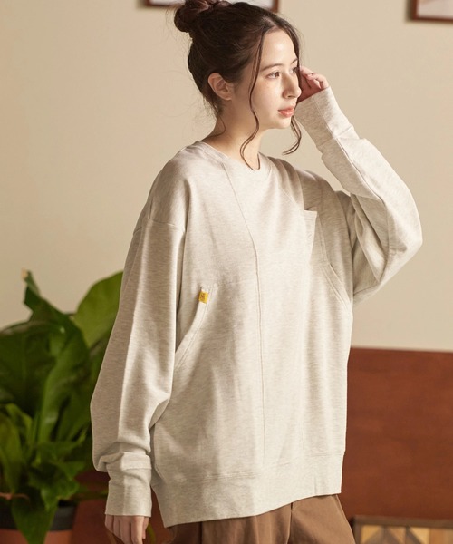 【セール】COBMASTER/コブマスター 裏毛 ピグメント染め ラゲッジスウェット（スウェット）｜go slow caravan（ゴースローキャラバン）