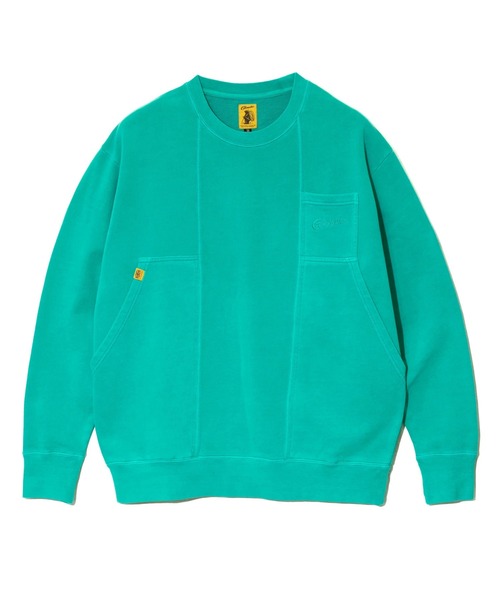 【セール】COBMASTER/コブマスター 裏毛 ピグメント染め ラゲッジスウェット（スウェット）｜go slow caravan（ゴースローキャラバン）
