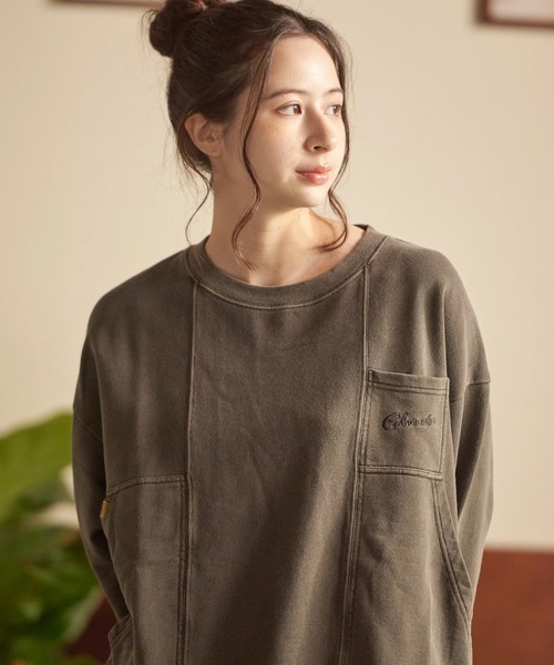 【セール】COBMASTER/コブマスター 裏毛 ピグメント染め ラゲッジスウェット（スウェット）｜go slow caravan（ゴースローキャラバン）