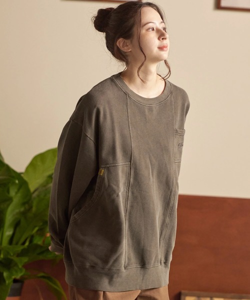 【セール】COBMASTER/コブマスター 裏毛 ピグメント染め ラゲッジスウェット（スウェット）｜go slow caravan（ゴースローキャラバン）