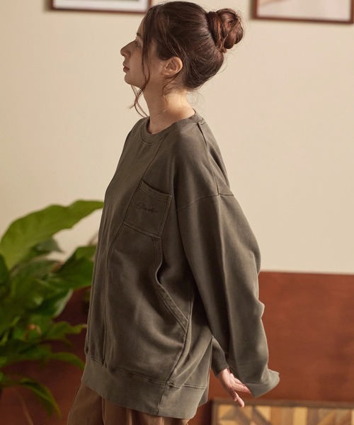 【セール】COBMASTER/コブマスター 裏毛 ピグメント染め ラゲッジスウェット（スウェット）｜go slow caravan（ゴースローキャラバン）