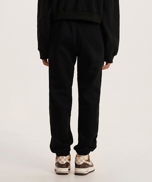 CORPUS TOKYO（コーパス トーキョー）の「【セットアップ対応】ヘムシュリンク裏起毛スウェットパンツ（スウェットパンツ・メンズ・ダークグレー/ヘザーグレー/ブラック/ホワイト・3/2/1/4）」の20枚目の写真