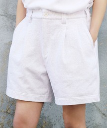 mocT（モクティー）の「mocT/モクティ STRETCH FLEECE 2TUCK SHORTS ストレッチフリース2タックショーツ ハーフパンツ（その他パンツ）」