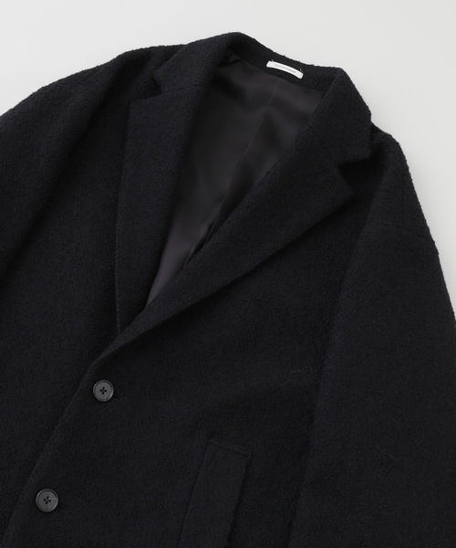 EDIFICE（エディフィス）の「COUTURE D’ADAM(クチュール ド アダム) Cocoon BK COAT（チェスターコート・メンズ・ブラック・40/42）」の3枚目の写真