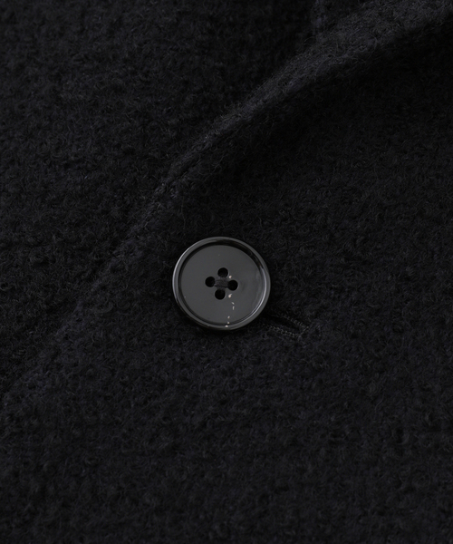 EDIFICE（エディフィス）の「COUTURE D’ADAM(クチュール ド アダム) Cocoon BK COAT（チェスターコート・メンズ・ブラック・40/42）」の5枚目の写真