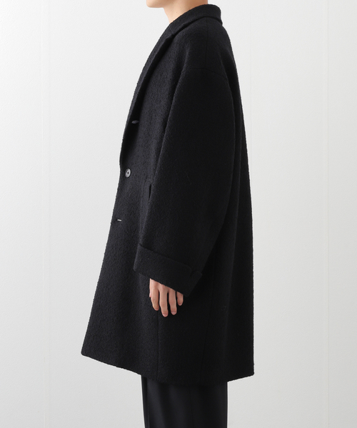 EDIFICE（エディフィス）の「COUTURE D’ADAM(クチュール ド アダム) Cocoon BK COAT（チェスターコート・メンズ・ブラック・40/42）」の9枚目の写真