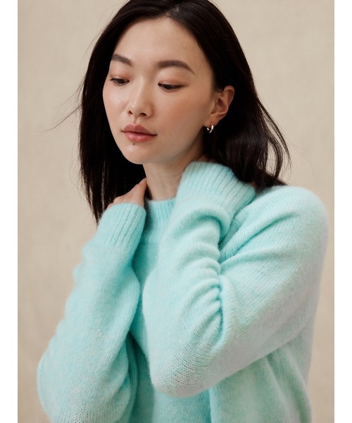 ニット セーター BANANA REPUBLIC FACTORY STORE ラミーコットン 