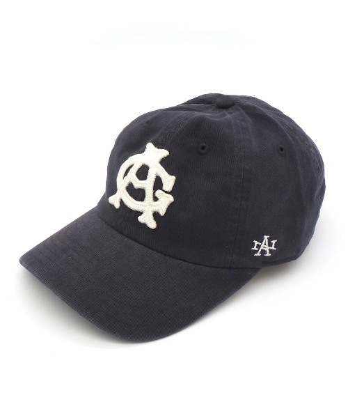 AMERICAN NEEDLE（アメリカンニードル）の「CAP/AMERICAN NEEDLE(アメリカンニードル) ARCHIVE - CHICAGO AMERICAN GIANTSシカゴアメリカンジャイアンツロゴ刺繍クラシックデザインベースボールキャップ（キャップ・メンズ・ネイビー・FREE）」の5枚目の写真