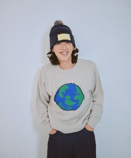 【セール】飼い慣らせない季節へのニット（ニット/セーター）｜common gull products.（コモンガルプロダクツ）
