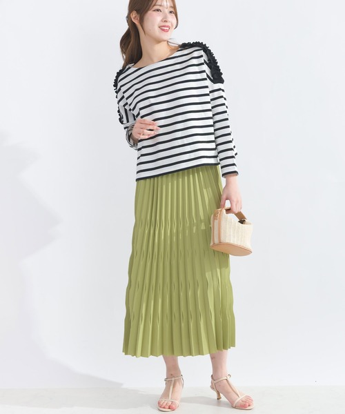 Lo-Fi（ローファイ）の「【WEB限定】【HANDWASHABLE】ダイヤプリーツスカート（スカート・レディース・ブルー/イエロー・M）」の16枚目の写真