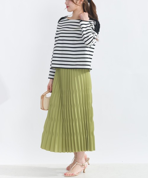 Lo-Fi（ローファイ）の「【WEB限定】【HANDWASHABLE】ダイヤプリーツスカート（スカート・レディース・ブルー/イエロー・M）」の17枚目の写真