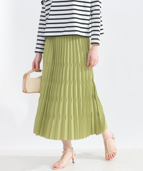 Lo-Fi（ローファイ）の「【WEB限定】【HANDWASHABLE】ダイヤプリーツスカート（スカート・レディース・ブルー/イエロー・M）」の12枚目の写真