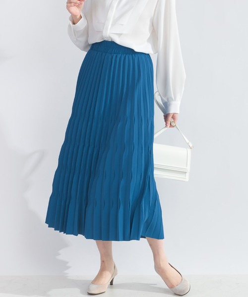 Lo-Fi（ローファイ）の「【WEB限定】【HANDWASHABLE】ダイヤプリーツスカート（スカート・レディース・ブルー/イエロー・M）」の3枚目の写真