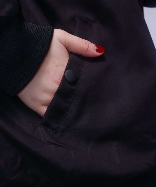 rovtski（ロフトスキー）の「Z)【BLINGLEADS】MA-1 ブルゾン（MA-1・メンズ・ブラック・FREE）」の19枚目の写真