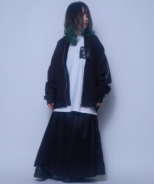 rovtski（ロフトスキー）の「Z)【BLINGLEADS】MA-1 ブルゾン（MA-1・メンズ・ブラック・FREE）」の8枚目の写真