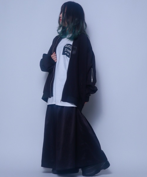 rovtski（ロフトスキー）の「Z)【BLINGLEADS】MA-1 ブルゾン（MA-1・メンズ・ブラック・FREE）」の10枚目の写真