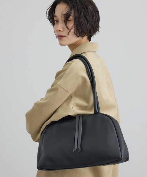 スプリットレザーミドルボストンバッグ 2 / 軽量（ボストンバッグ