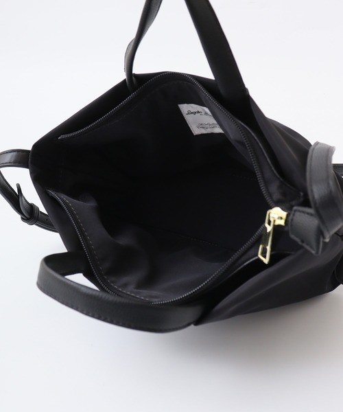 Legato Largo 肩軽撥水ナイロン ミニショルダーバッグ（ショルダー