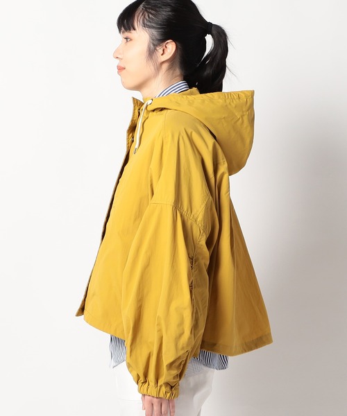 Grand PARK（グランドパーク）の「ボリューム袖ショートパーカージャケット（ブルゾン・レディース・カーキ/マスタード/ベージュ・FREE）」の15枚目の写真