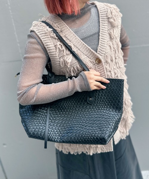 エンボスビックトートバッグ(トートバッグ)|w.r.k(ダブルアールケー) エンボスビックトートバッグ(トートバッグ)|w.r.k(ダブルアールケー)