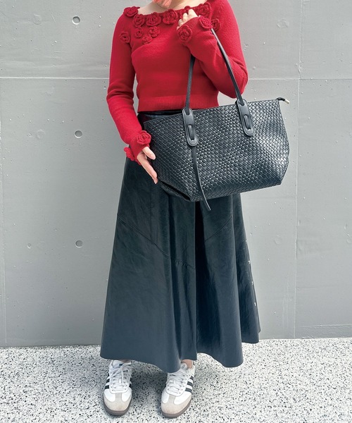 エンボスビックトートバッグ(トートバッグ)|w.r.k(ダブルアールケー) エンボスビックトートバッグ(トートバッグ)|w.r.k(ダブルアールケー)