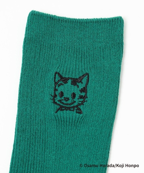 LEPSIM（レプシィム）の「【OSAMU GOODS×LEPSIM】アソートソックス　251603（ソックス/靴下・レディース・アイボリー/ホワイト×ブラック/ブラック/チャコールグレー/グリーン/レッド・ONE SIZE）」の14枚目の写真