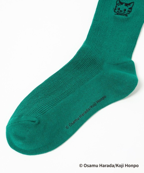 LEPSIM（レプシィム）の「【OSAMU GOODS×LEPSIM】アソートソックス　251603（ソックス/靴下・レディース・アイボリー/ホワイト×ブラック/ブラック/チャコールグレー/グリーン/レッド・ONE SIZE）」の17枚目の写真