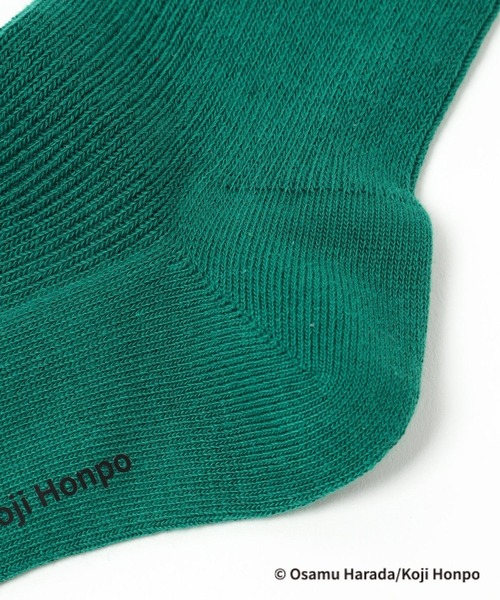 LEPSIM（レプシィム）の「【OSAMU GOODS×LEPSIM】アソートソックス　251603（ソックス/靴下・レディース・アイボリー/ホワイト×ブラック/ブラック/チャコールグレー/グリーン/レッド・ONE SIZE）」の21枚目の写真