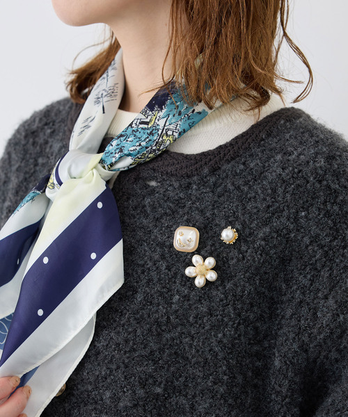 ROPE' PICNIC（ロペピクニック）の「ボタンピンブローチセット（ブローチ/コサージュ・レディース・ゴールド/ゴールド系その他・FREE）」の3枚目の写真