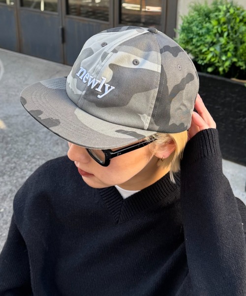 CIAOPANIC TYPY（チャオパニックティピー）の「【UNISEX】厚盛刺繍ロゴアソート柄キャップ（キャップ・メンズ・カーキ/ネイビー/ブルー・ONE SIZE）」の6枚目の写真