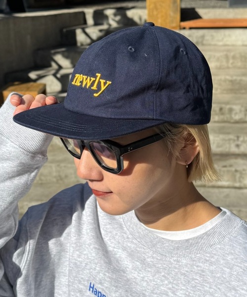 CIAOPANIC TYPY（チャオパニックティピー）の「【UNISEX】厚盛刺繍ロゴアソート柄キャップ（キャップ・メンズ・カーキ/ネイビー/ブルー・ONE SIZE）」の8枚目の写真