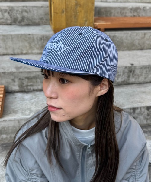 CIAOPANIC TYPY（チャオパニックティピー）の「【UNISEX】厚盛刺繍ロゴアソート柄キャップ（キャップ・メンズ・カーキ/ネイビー/ブルー・ONE SIZE）」の15枚目の写真