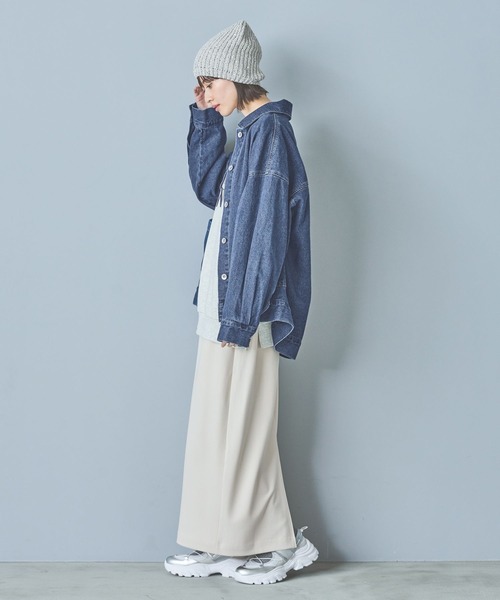 LAKOLE（ラコレ）の「ローゲージキラキラワッチ / 248352（ニットキャップ/ビーニー・レディース・ブラック/オフホワイト/グレー・FREE）」の10枚目の写真